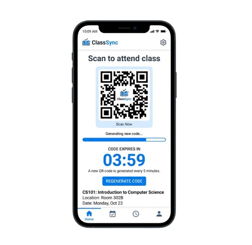 Mockup Presensi QR